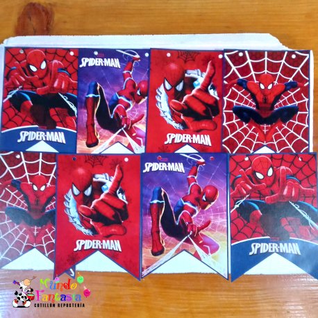 Spiderman Banderín