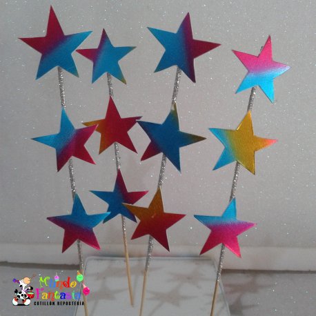 Estrellas Multicolor