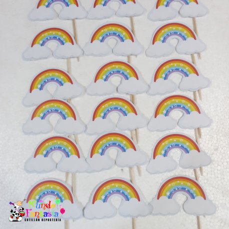 Arco Iris  Cupcakes